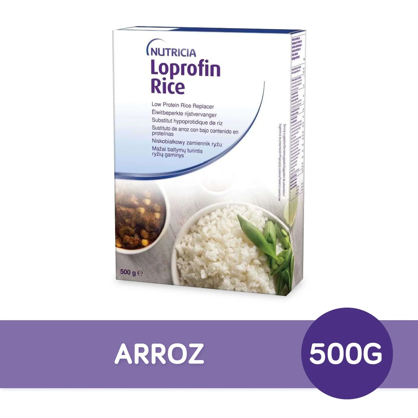 Loprofin Arroz. Producto a base de almidones para dietas especiales.