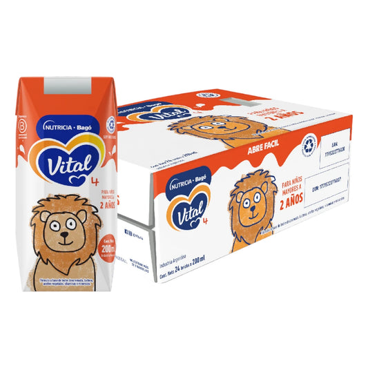Vital 4 Combo - Brick 200 ml (24 unidades)
