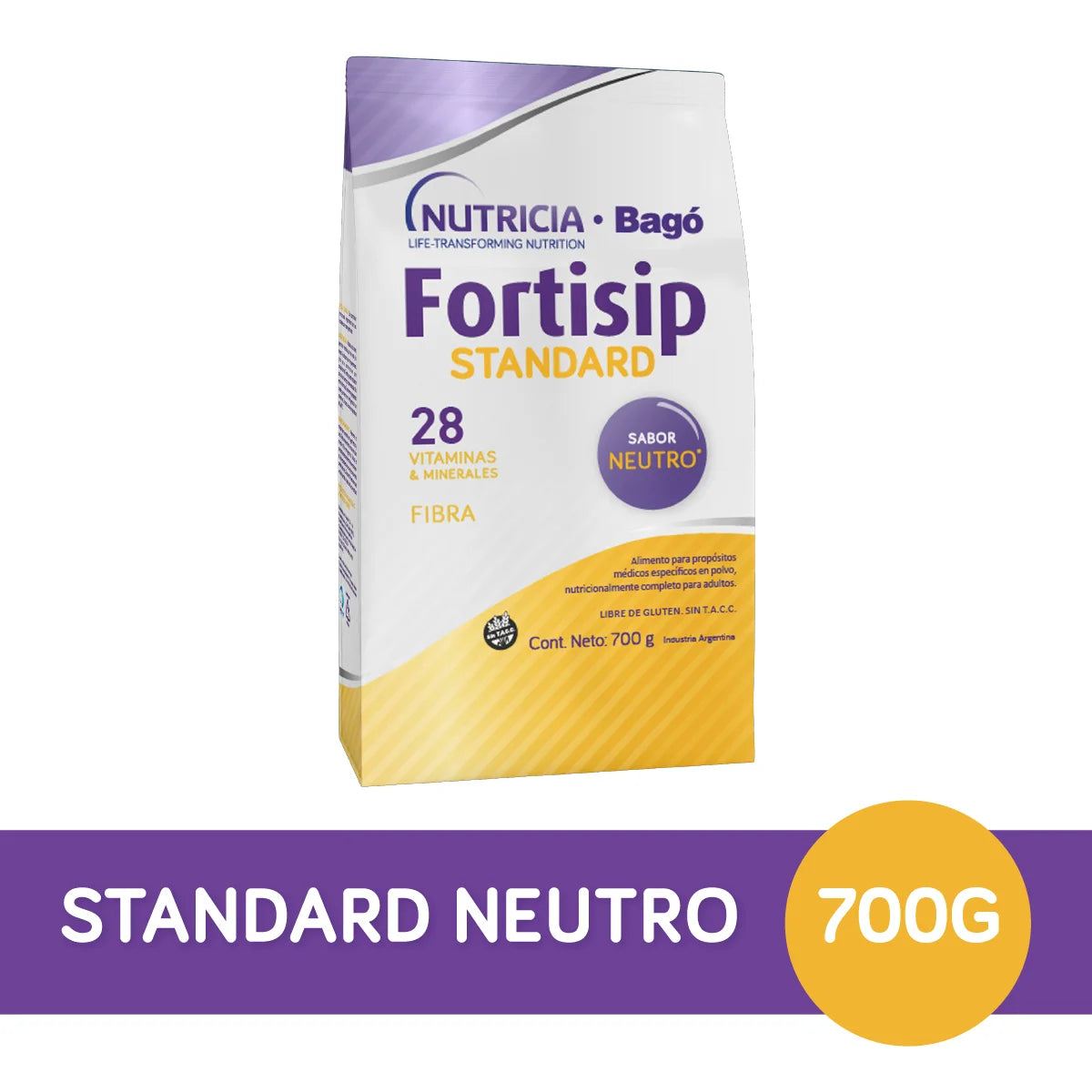 Fortisip Standard Sabor Neutro 700 gr