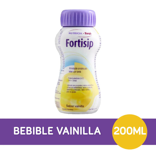 Fortisip Bebible Sabor Vainilla 200 ml