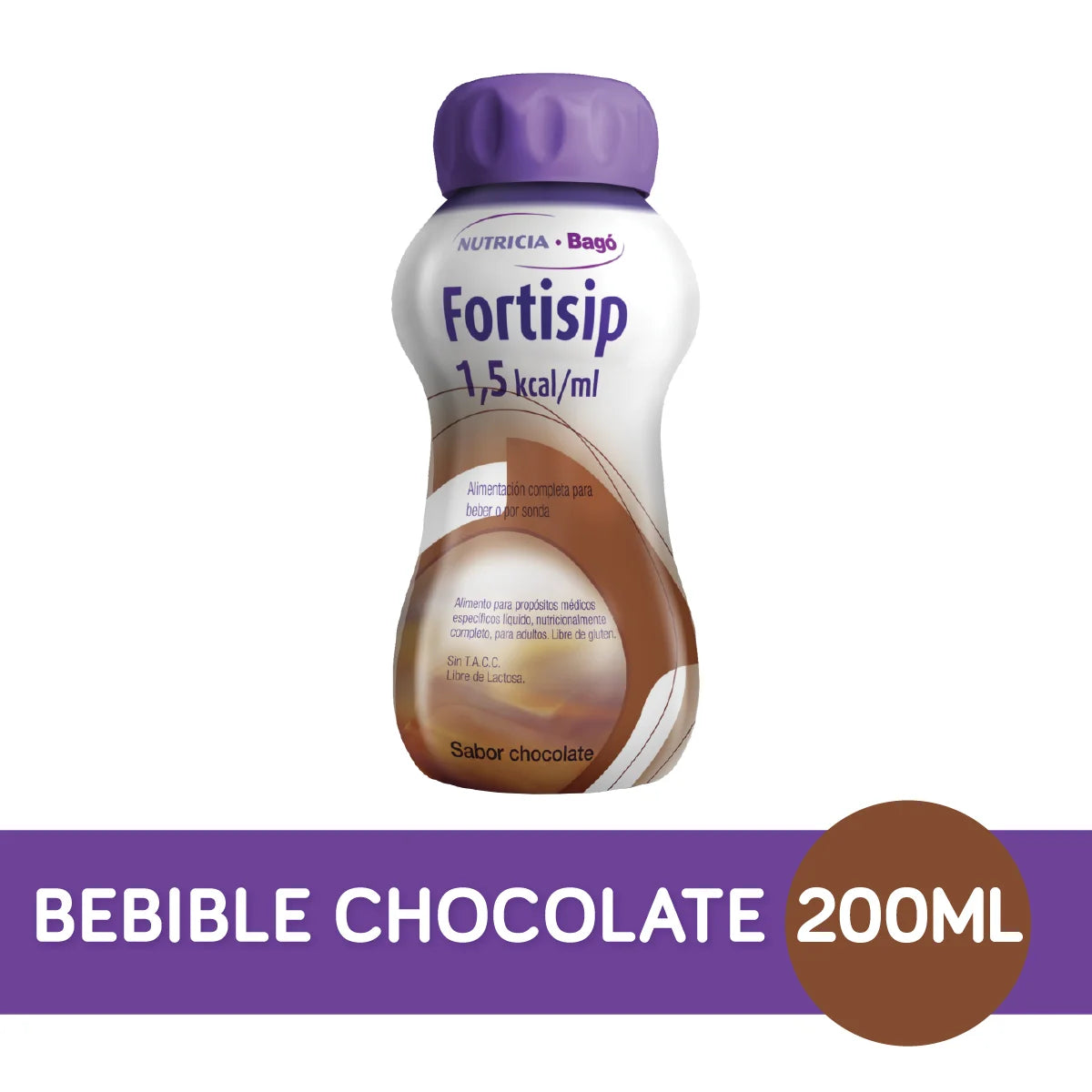 Fortisip Bebible Sabor Chocolate 200 ml