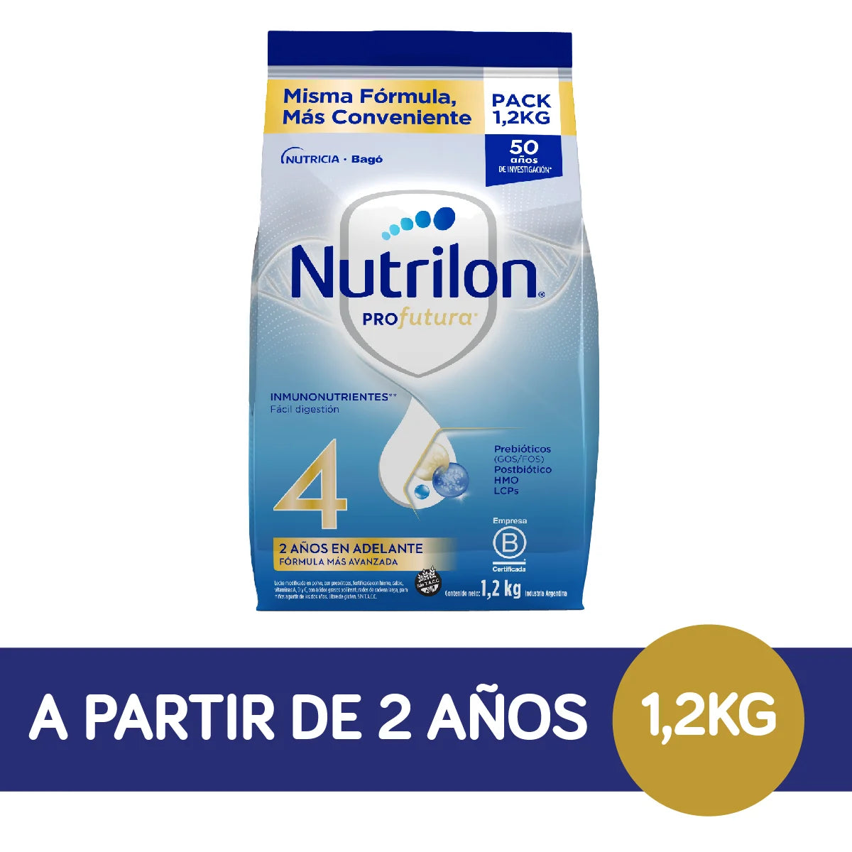 Nutrilon etapa 4, pouch de 1 kg