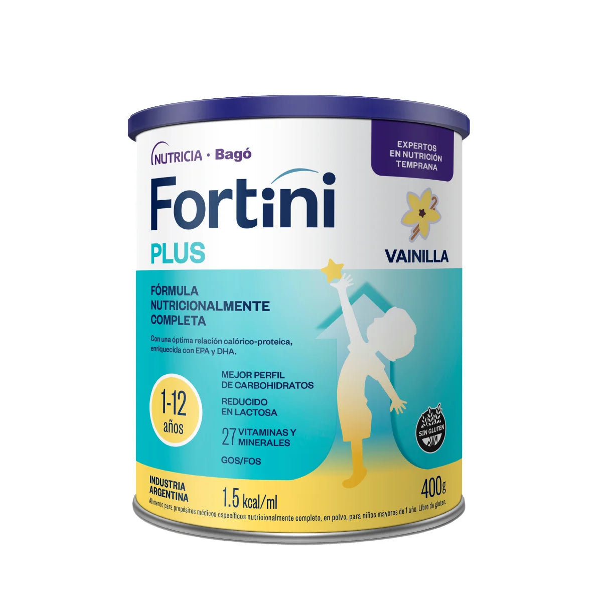 Fortini R Fortini Plus Vainilla 400 gr – Tienda Nutricia Bagó
