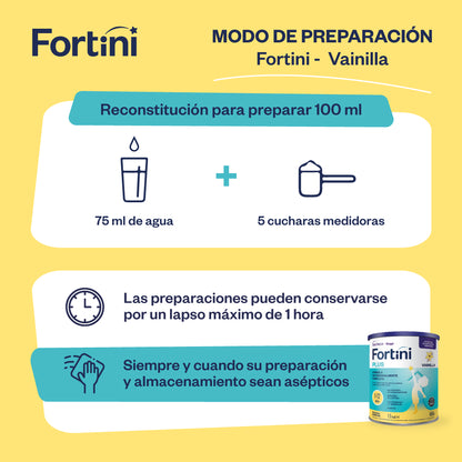 Fortini Plus Vainilla 400 gr