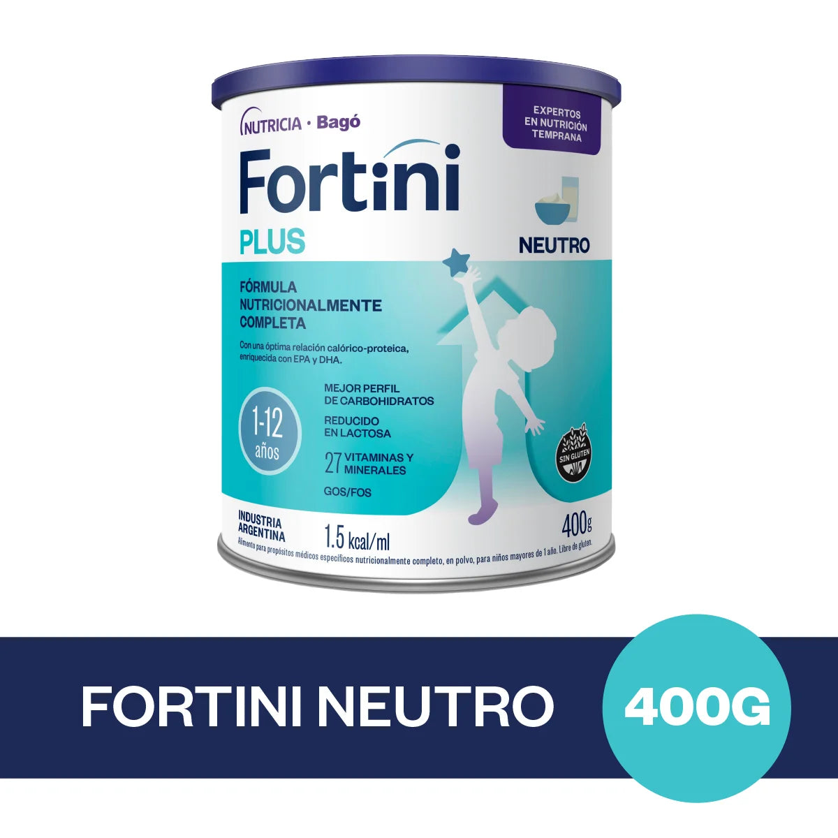 Fortini R Fortini Plus Neutro 400 gr – Tienda Nutricia Bagó