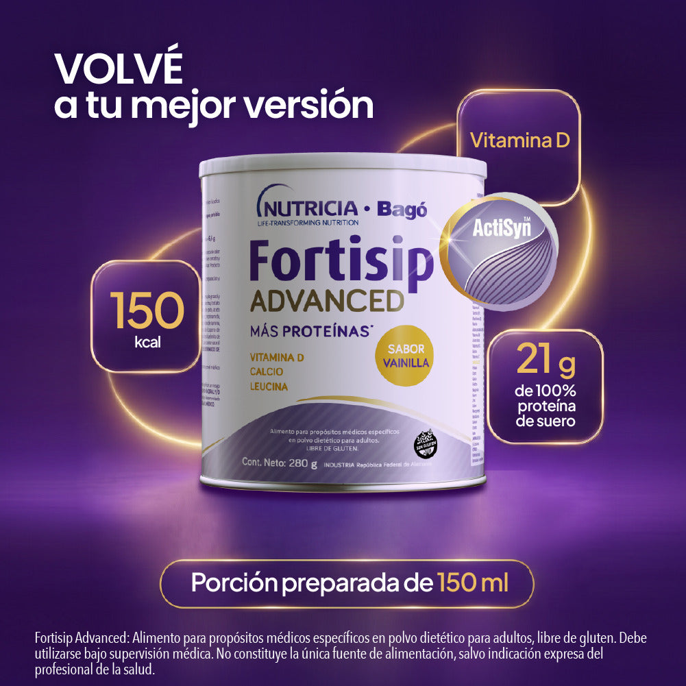 Combo Advanced - Fortisip Advanced 280 g (4 unidades)