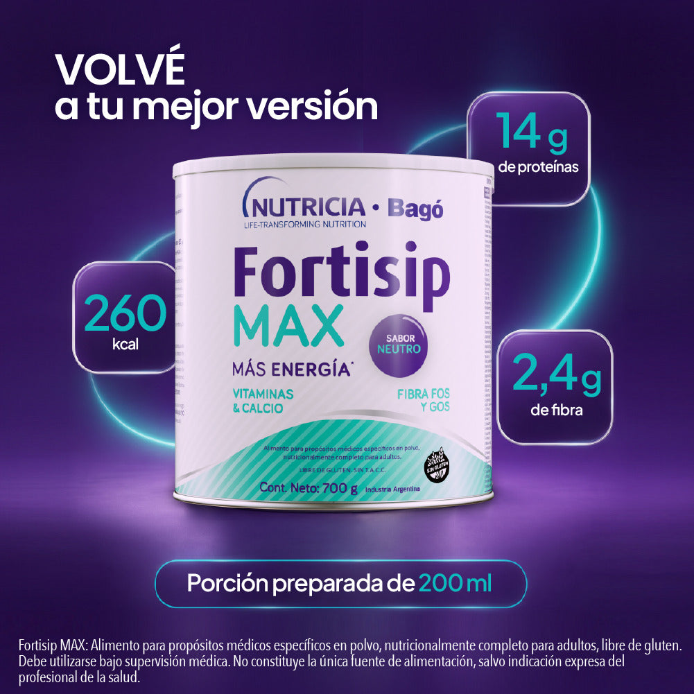 Fortisip Max Sabor Neutro 700 gr