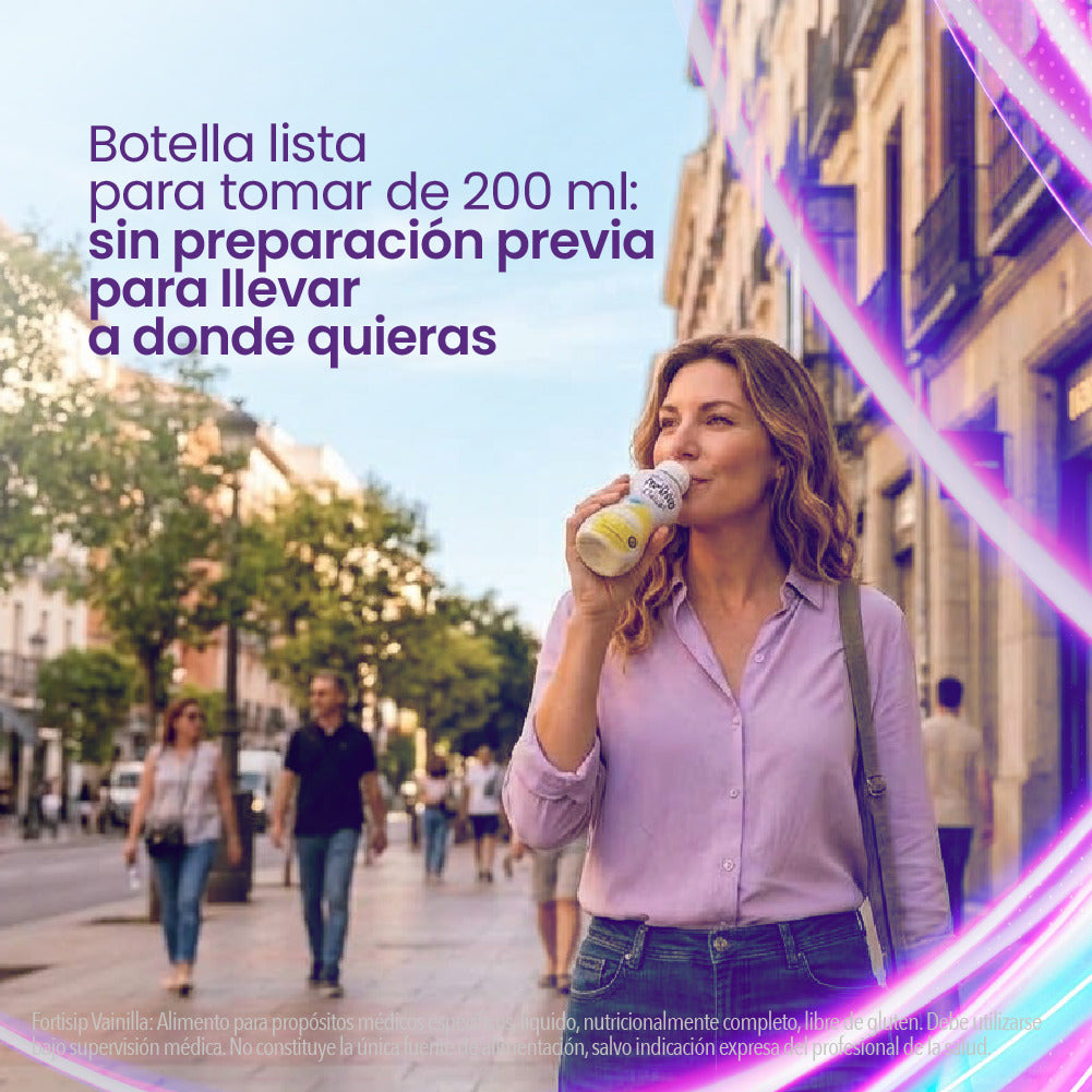 Fortisip Bebible Sabor Vainilla 200 ml