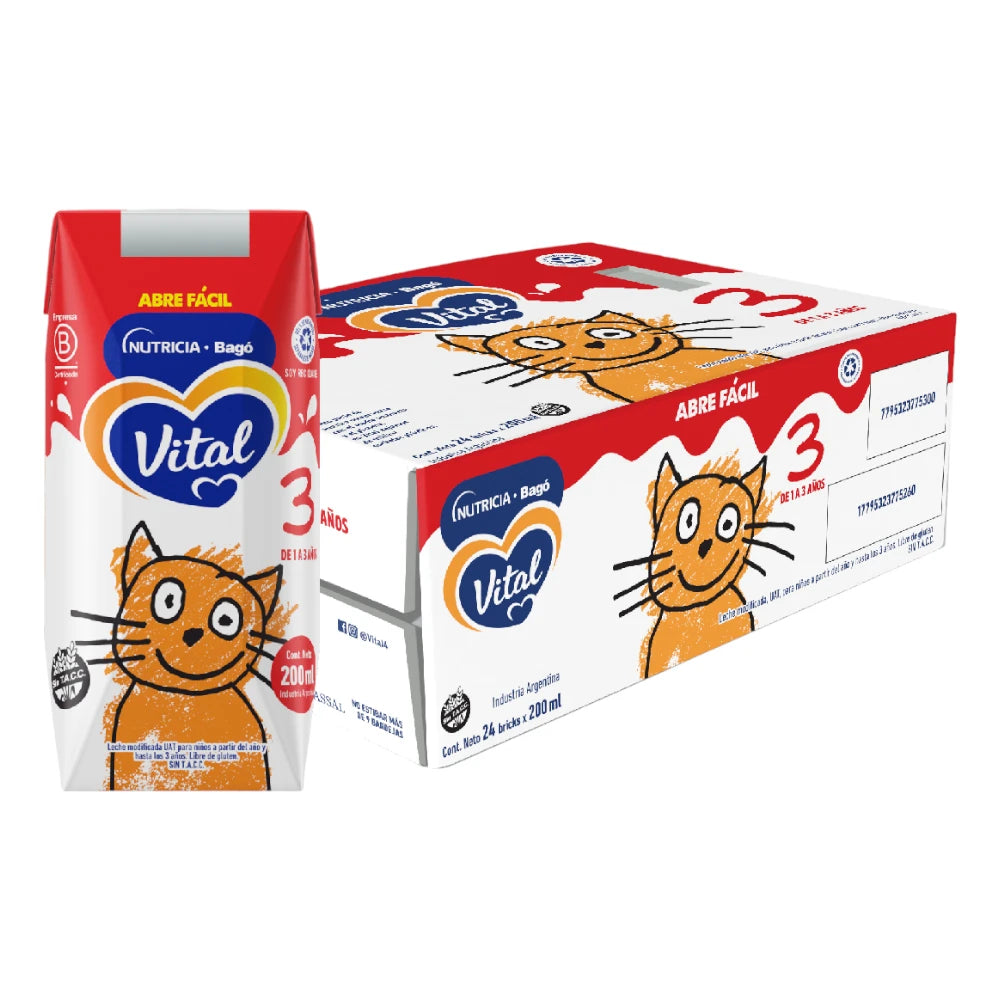 Vital 3 Combo - Brick 200 ml (96 unidades)