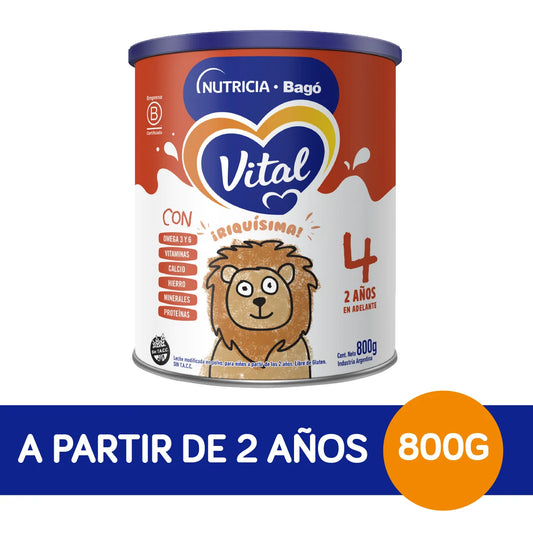 Vital etapa 4, lata de 800 gramos