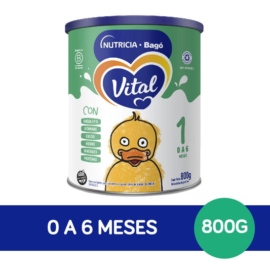 Vital etapa 1, lata de 800 gramos