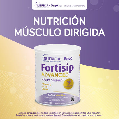 Fortisip Advanced Sabor Vainilla 280 gr